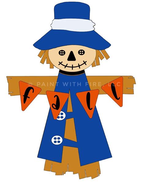 Fall Scarecrow Halloween Scarecrow Svg Halloween Fall Diy Etsy