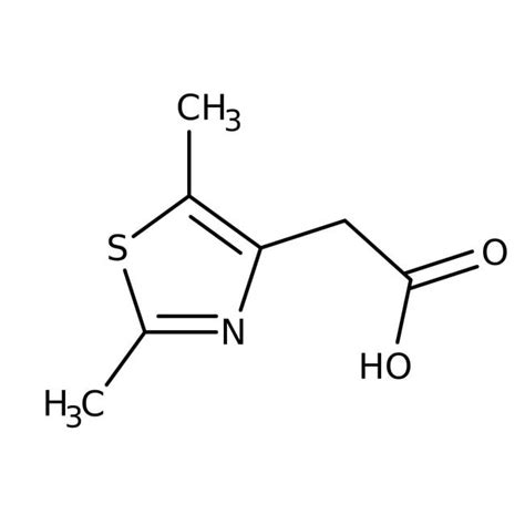 2 2 5 Dimethyl 1 3 Thiazol 4 Yl Acetic Acid 97 Thermo Scientific