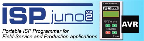 Equinox Products Page ISPjuno MK2 AVR Portable ISP Programming