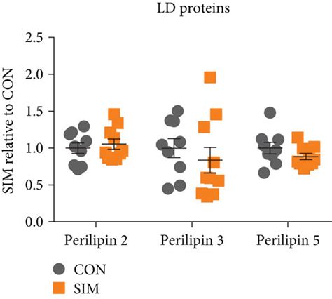 Protein expression of major proteins in skeletal muscle from patients ... 