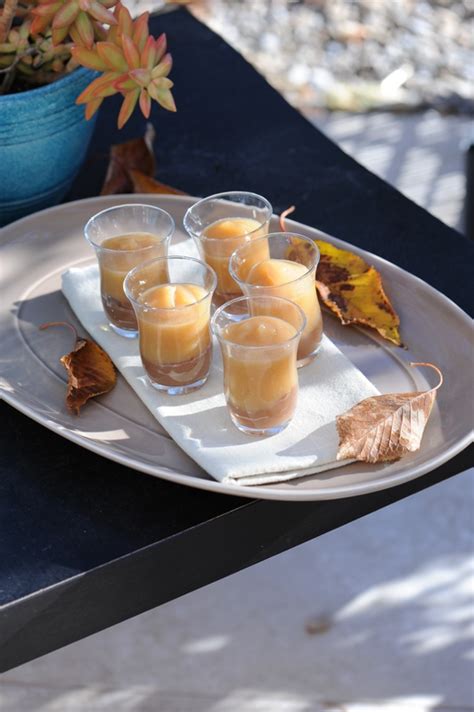 Verrine de crème de marron et compote de pomme recette express et