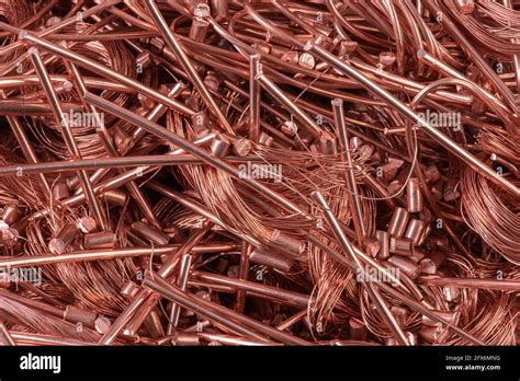 Copper Wire Scrap Industry And Market Of Raw Materials Stock Photo Alamy