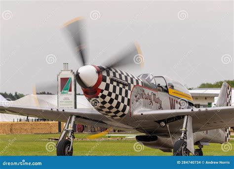 P Mustang Aircraft Editorial Stock Image Image Of Beauty