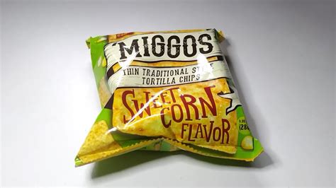 EAT Oishi Miggos Sweet Corn Flavor YouTube