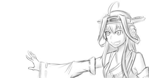 艦これ Sketch Kongou Kancolle V Ky0 Vのイラスト Pixiv