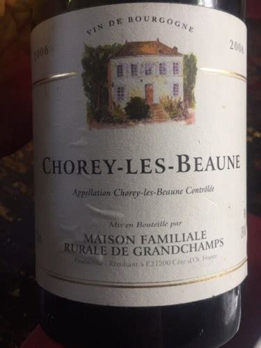 Grandchamps Chorey Les Beaune Vivino Us