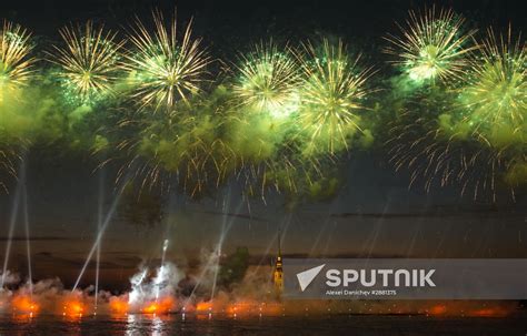 The Scarlet Sails Celebration In St Petersburg Sputnik Mediabank