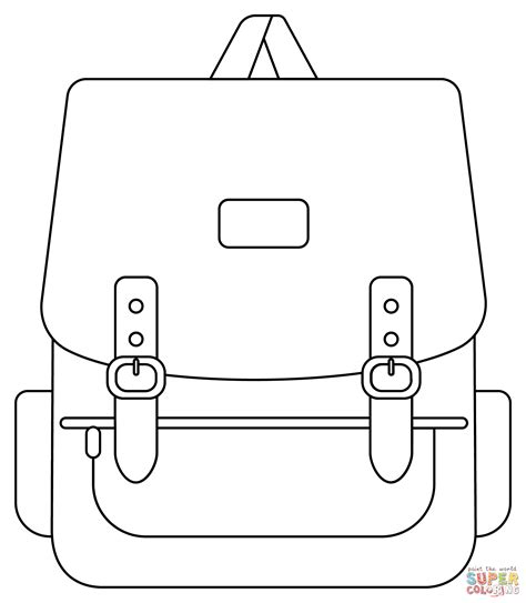 Ausmalbild Rucksack Ausmalbilder Kostenlos Zum Ausdrucken