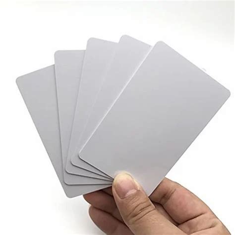 Pvc Blank White Card Thermal Card At Rs Pvc Plastic Card In