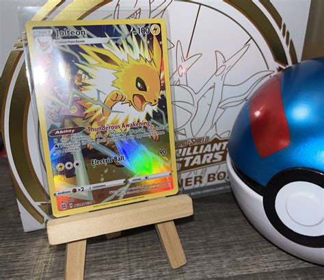 Mavin Jolteon Trainer Gallery Brilliant Stars Pokemon Card Fresh Pull