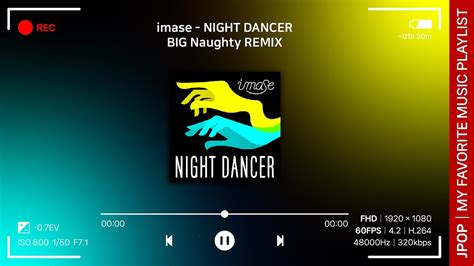 Jpop Imase Night Dancer Big Naughty Remix Youtube