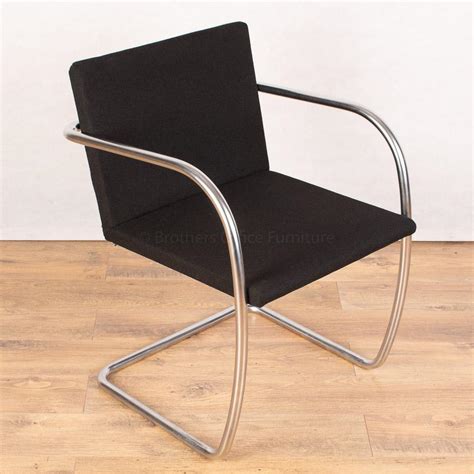 Knoll Brno Tubular Meeting Chair Re Upholstered