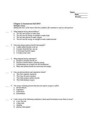 Fillable Online Stjamesschoolah Name Date Period Chapter Assessment