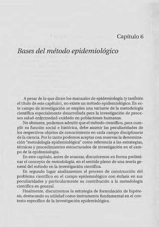 Bases De La Epidemiologia Pdf