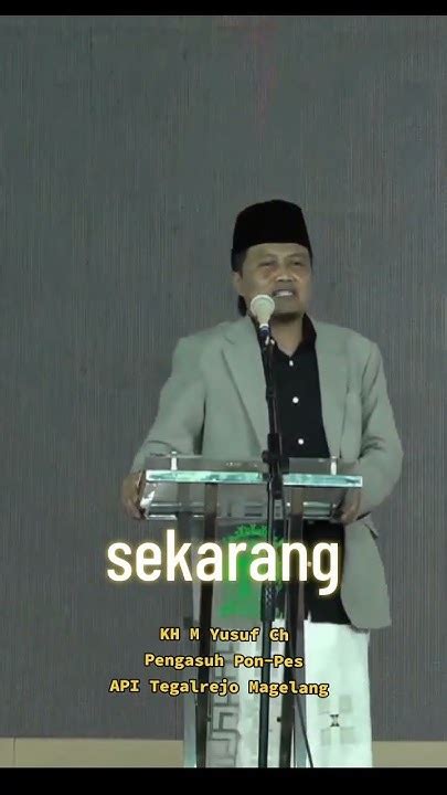 Gus Yusuf Santri Bisa Menjadi Apapun Youtube