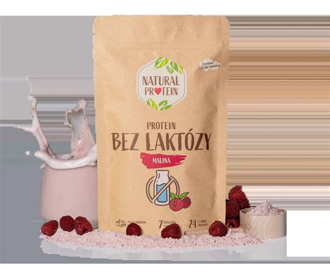 Bezlaktózový protein - Malina 1 kus | NaturalProtein.cz