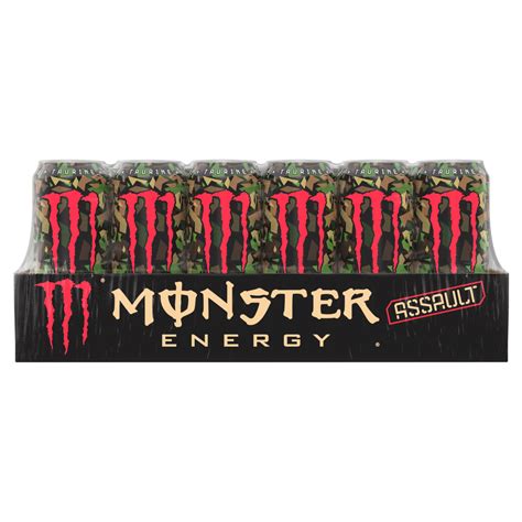 Monster Energy Monster Assault, Energy Drink (Pack of 24 16 oz | Shipt