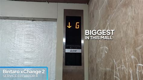 The Biggest Elevator In This Mall Mitsubishi Freight Elevator