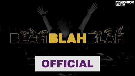 Armin Van Buuren Blah Blah Blah Official Lyric Video K Youtube