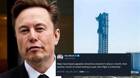 Elon Musk Says Starship 25 Test Could Happen In August Eonmsk News