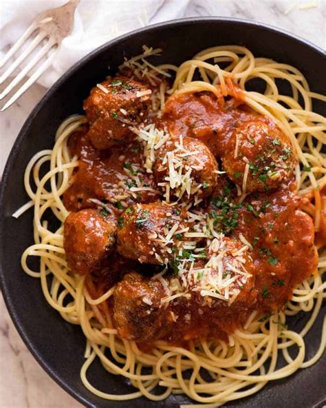 Italian Spaghetti And Meatballs Recipe