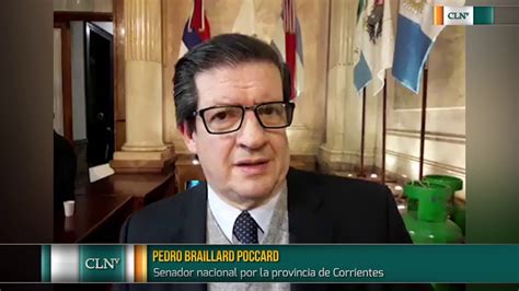 Pedro Braillard Poccard Senador Nacional Por Corrientes YouTube