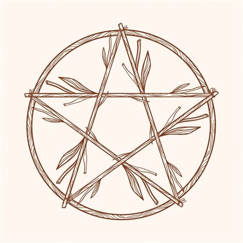 How To Draw A Wiccan Pentagram