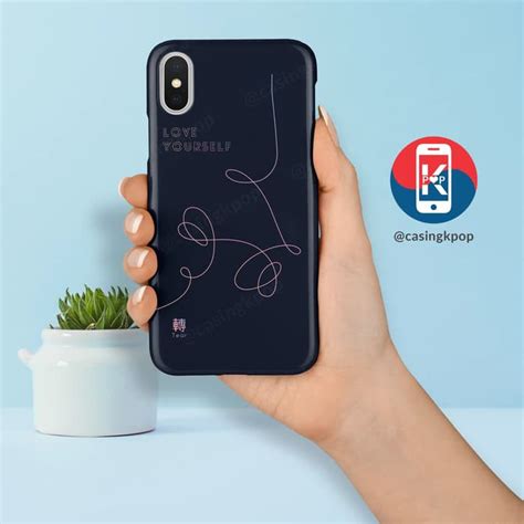 Jual Caseme Casing Handphone KPOP BTS 3RD ALBUM LOVE YOURSELF TEAR R