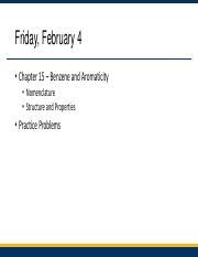 Bwk W Pdf Friday February Chapter Benzene And