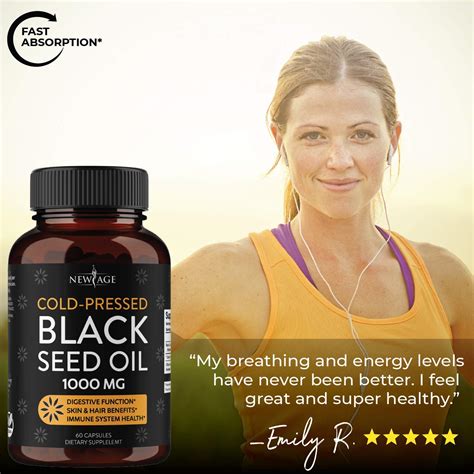 Black Seed Oil 2 Pack 120 Softgel Capsules Non Gmo And Vegetarian Premium Cold Pressed