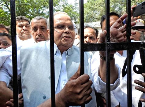 New Delhi Former Governor Satya Pal Malik Along With Supporters