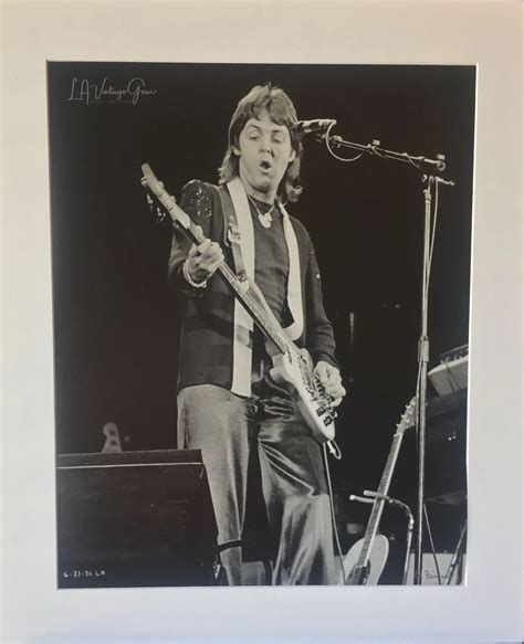 Paul McCartney Wings Over America Tour 1976 - Authentic Concert Photo ...