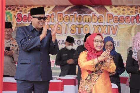 Pawai Taaruf MTQ XXIV Tingkat Kota Bekasi Berlangsung Meriah Di Bintara