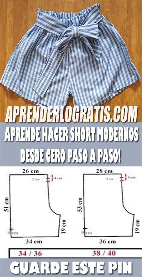 Aprende Como Hacer Short De Moda Paso A Paso Casual Como Hacer