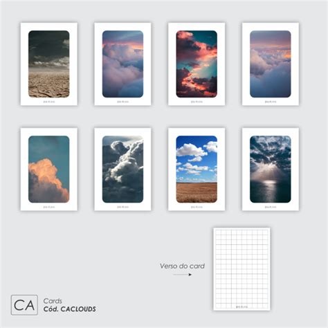 Cards Clouds Comprar Em Jess Plans