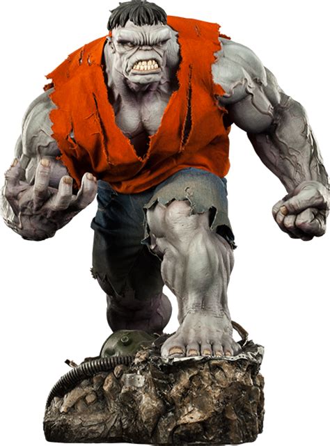 Marvel Gray Hulk Premium Format TM Figure By Sideshow Colle Hulk