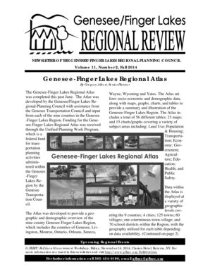 Fillable Online Gflrpc Genesee Finger Lakes Regional Atlas Gflrpc Fax