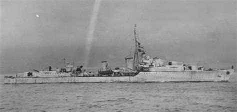 Hms Ashanti F 51 Of The Royal Navy British Destroyer Of The Tribal