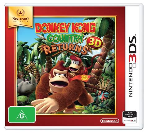 Donkey Kong Country Returns 3D Selects Nintendo 3DS In Stock