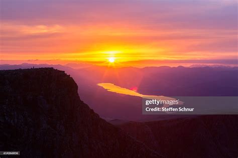 Scotland Sunset Ben Nevis High Res Stock Photo Getty Images