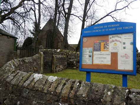 St Mary The Virgin Churchyard In Middleton In Teesdale County Durham