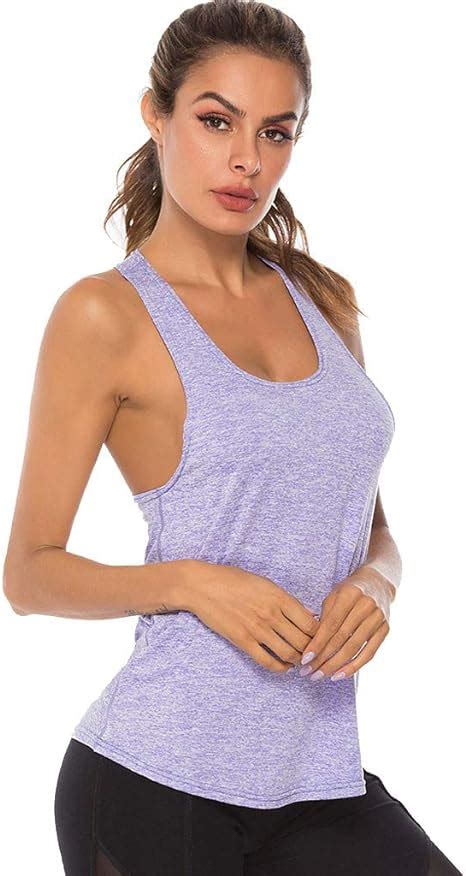 Damen Ärmellos Tank Tops Konfortable Weste Sommer Strand Vest Bluse