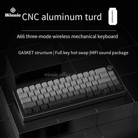 Xinmeng A Mechanical Keyboard Three Mode Wireless Bluetooth Keys