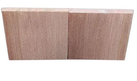 Brown Material Cellulose Honeycomb Cooling Pad At Best Price In Nimbahera