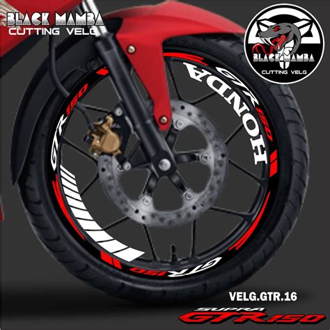 Jual Cod Cutting Sticker Velg Gtr Stiker Lis List Variasi Ban Velg