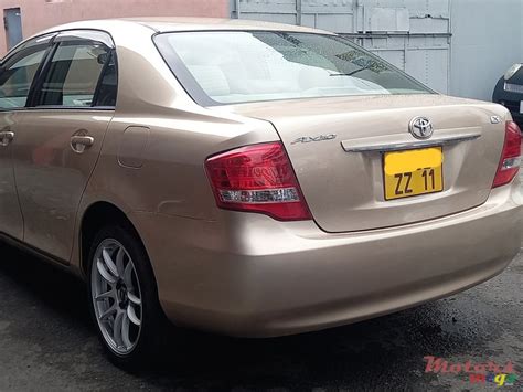 Toyota Axio For Sale Vacoas Phoenix Mauritius