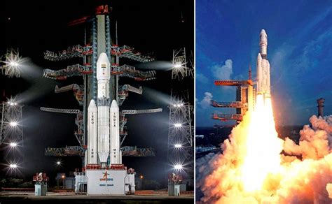 Photos ISRO Successfully Launches India S Heaviest Rocket GSLV Mk III