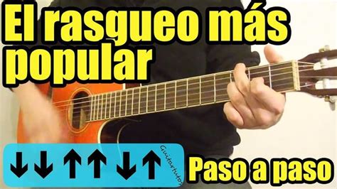 Como tocar ritmo rasgueo pop balada rock balada rítmica en guitarra