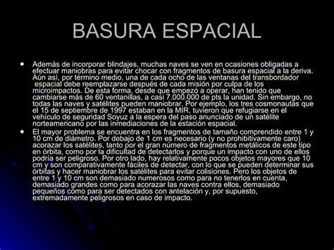 Basura Espacial PPT