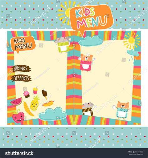 15616 Kids Menu Drawing Images Stock Photos And Vectors Shutterstock